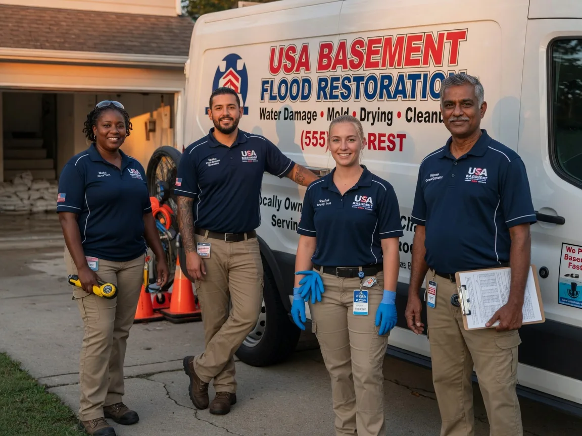 Basement Flood Cleanup company in Whittington, IL