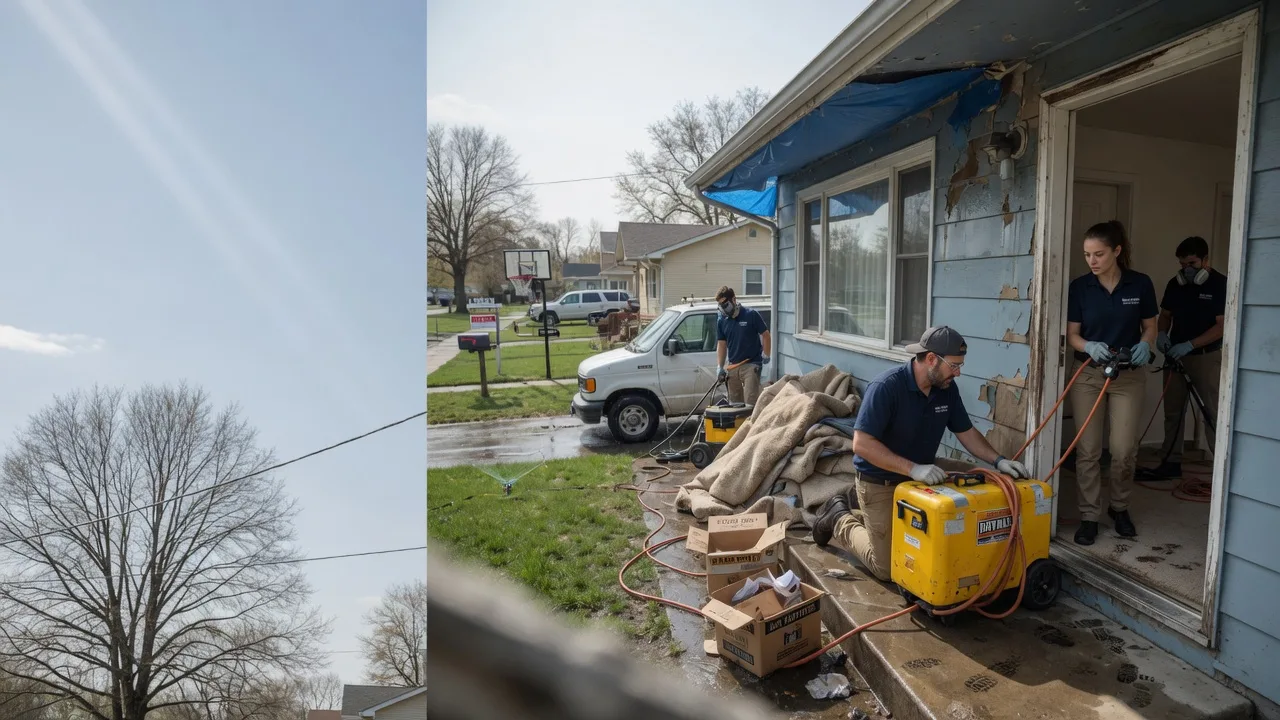 Basement Flood Cleanup in Whittington, IL near me
